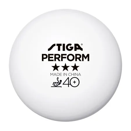 Мяч для наст. тенниса Stiga Perform 3***, 40+, 1113-2110-06, пластик, ITTF Appr., уп.6 шт, бел за 2&nbsp;121.60 ₽ купить в Уфе