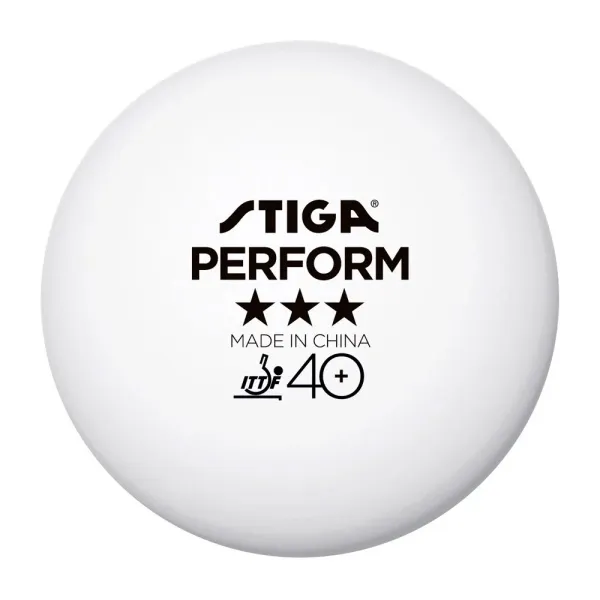 Мяч для наст. тенниса Stiga Perform 3***, 40+, 1113-2110-06, пластик, ITTF Appr., уп.6 шт, бел за 2&nbsp;121.60 ₽ в Уфе