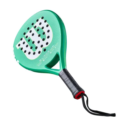 Ракетка для падела WILSON Blade Jr  V4 Padel, WR213811U0, для начин-х, стекловолокно, зеленый за 14&nbsp;934.50 ₽ купить в Уфе