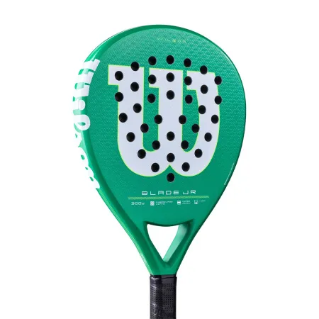 Ракетка для падела WILSON Blade Jr  V4 Padel, WR213811U0, для начин-х, стекловолокно, зеленый за 14&nbsp;934.50 ₽ купить в Уфе