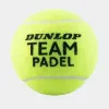 Мяч для падела Dunlop Team Padel, 601553, уп.3 шт, сукно, нат.резина,желтый за 1&nbsp;110.10 ₽ купить в Уфе