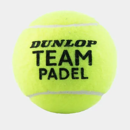 Мяч для падела Dunlop Team Padel, 601553, уп.3 шт, сукно, нат.резина,желтый за 1&nbsp;110.10 ₽ купить в Уфе