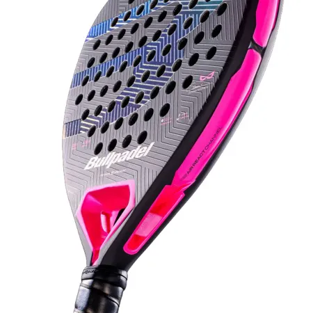 Ракетка для падела BULLPADEL Wonder 27, 497250, для продв.игроков, стекловолокно, карбон, черно-роз за 42&nbsp;969.20 ₽ купить в Уфе