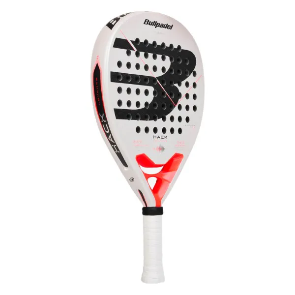 Ракетка для падела BULLPADEL Hack Advance, 494415, для проф. и любит, карбон, бело-черно-оранжевый за 18&nbsp;664.30 ₽ в Уфе