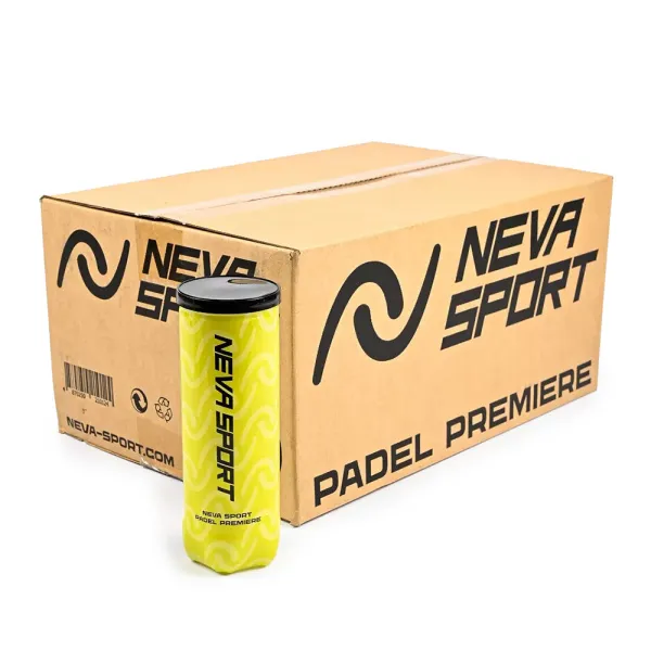 Мяч для падела NS Padel Premier, 502101, уп.3 шт, сукно, нат.резина,желтый за 761.60 ₽ в Уфе