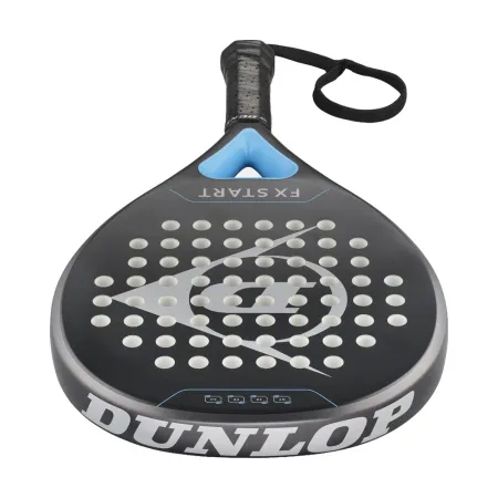 Ракетка для падела Dunlop FX Start, 10370737, для начинающих, гибрид, графит, черно-синий за 13&nbsp;175 ₽ купить в Уфе