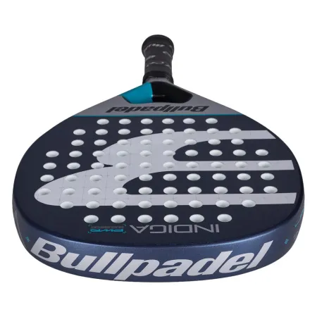 Ракетка для падела BULLPADEL Indiga Power 26, 494416, для начинающих, стекловолокно, темносине-серый за 14&nbsp;672.70 ₽ купить в Уфе
