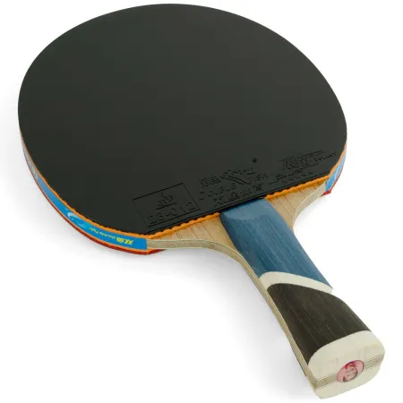 Ракетка для н/т DOUBLE FISH 5A+C, для продвин, ITTF Appr, накл. 2,1 мм, конич. ручка+ 2 мяча V40+мм за 2&nbsp;779.50 ₽ купить в Уфе