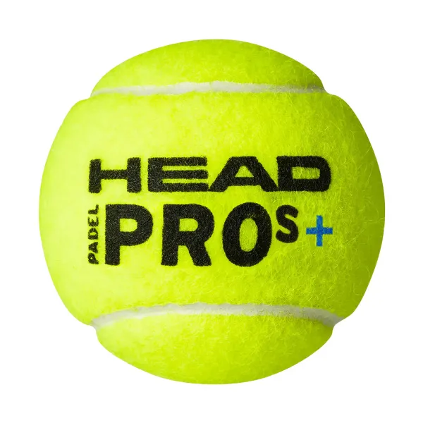 Мяч для падела HEAD Padel Pro S+, 540303, уп.3 шт, FIP Approved, войлок,нат.резина,желтый за 933.30 ₽ в Уфе