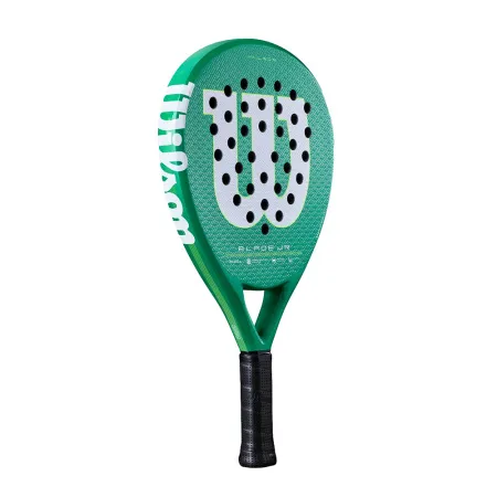 Ракетка для падела WILSON Blade Jr  V4 Padel, WR213811U0, для начин-х, стекловолокно, зеленый за 14&nbsp;934.50 ₽ купить в Уфе