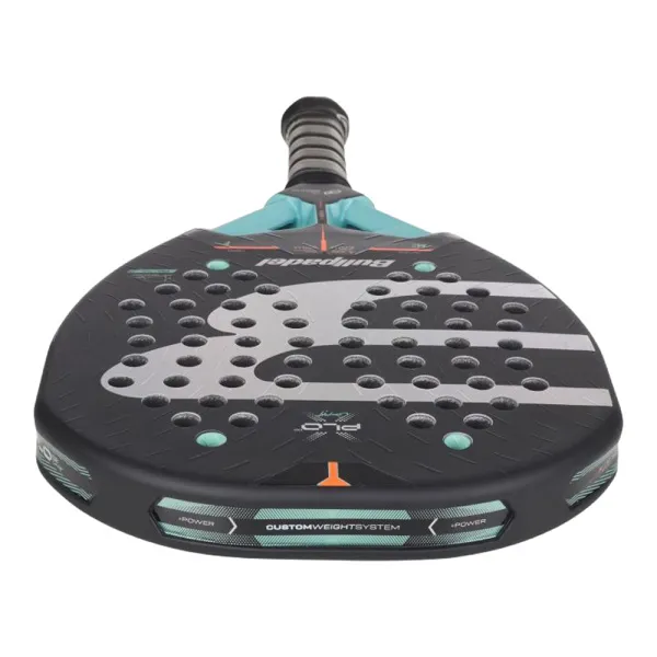Ракетка для падела BULLPADEL Xplo Comfortl 27, 497245,для продв.игр., стекловолокно, карбон, черн. за 37&nbsp;422.10 ₽ в Уфе