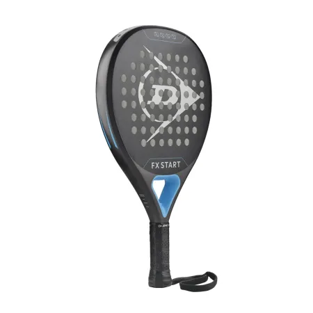 Ракетка для падела Dunlop FX Start, 10370737, для начинающих, гибрид, графит, черно-синий за 13&nbsp;175 ₽ купить в Уфе