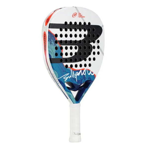 Ракетка для падела BULLPADEL Ionic Power 26, 494411, для продв. игроков, стекловолокно, сине-белый за 28&nbsp;944.20 ₽ в Уфе