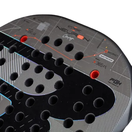 Ракетка для падела BULLPADEL Neuron 02 Comfort 27, 497243,для продв.игр., стекловолокно,карбон, сер. за 38&nbsp;986.10 ₽ купить в Уфе