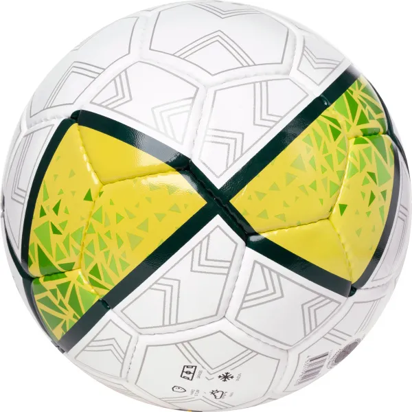 Мяч футб. TORRES Training, F323954,р.4, 32 панели. ПУ, 4 под. слоя, ручная сшивка, бело-зел-сер