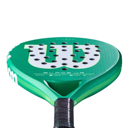 Ракетка для падела WILSON Blade Jr  V4 Padel, WR213811U0, для начин-х, стекловолокно, зеленый за 14&nbsp;934.50 ₽ купить в Уфе