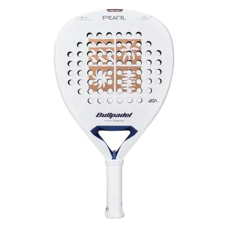 Ракетка для падела BULLPADEL Pearl 27, 497249, для проф-в, стекловолокно,карбон, бело-золотистый за 44&nbsp;319 ₽ купить в Уфе