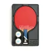 Ракетка для н/т DOUBLE FISH 5A+C, для продвин, ITTF Appr, накл. 2,1 мм, конич. ручка+ 2 мяча V40+мм за 2&nbsp;779.50 ₽ купить в Уфе