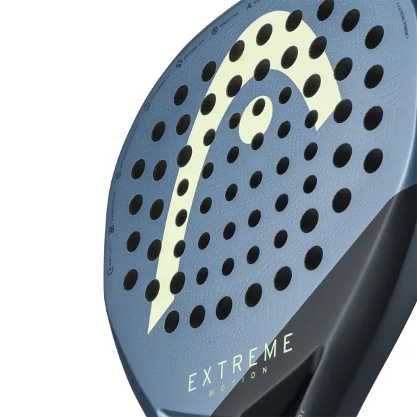 Ракетка для падела HEAD Extreme Motion, 223135, для профессионалов, углеродное волокно, темно-синий за 26&nbsp;894 ₽ в Уфе