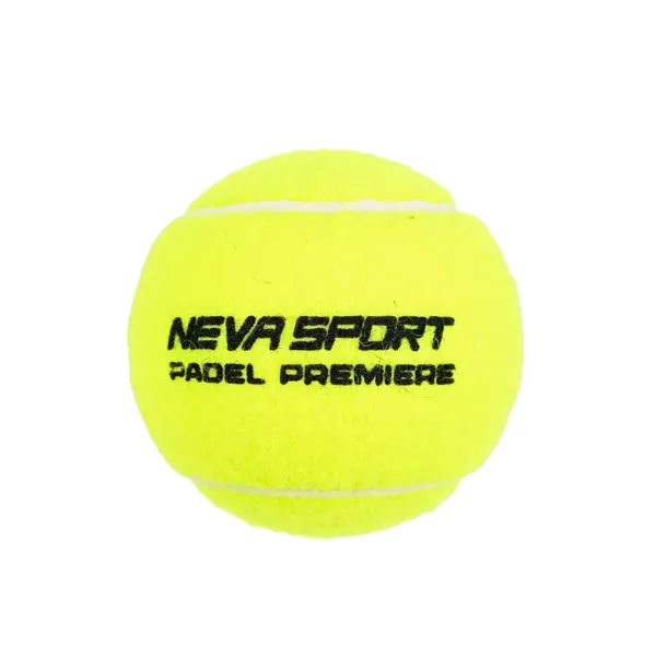 Мяч для падела NS Padel Premier, 502101, уп.3 шт, сукно, нат.резина,желтый за 761.60 ₽ в Уфе