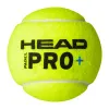 Мяч для падела HEAD Padel Pro+, 540203, уп.3 шт, FIP Approved, войлок,нат.резина,желтый за 933.30 ₽ купить в Уфе