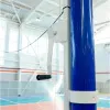 Волейбольные стойки универсальные со стаканами и механизмом натяжения троса ZAVODSPORTA за 41&nbsp;400 ₽ купить в Уфе